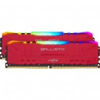 купить Оперативная память 16GB KIT (2x8Gb) DDR4 3000MHz Crucial Ballistix RGB Gaming Red PC4-24000 1.35V BL2K8G30C15U4RL в Алматы фото 1