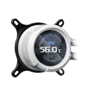 купить СЖО ASUS ROG STRIX LC III 360 ARGB WHT, AIO, 3xROG STRIX AF-12S ARGB FAN, 1700/AM5, WHITE, BOX в Алматы фото 2