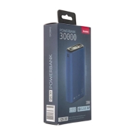 купить Зарядное устройство Power bank Olmio QS-30, 30000mAh, синий в Алматы фото 3