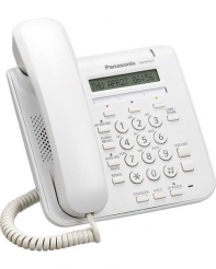 купить Panasonic KX-NT511PRUW IP системный телефон, 3 кнопки DSS, 1-строчный экран, 2 порта 100Base-TX в Алматы фото 1