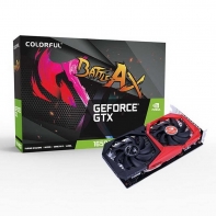 купить Видеокарта 4Gb PCI-E GDDR5 COLORFUL GTX1650 SUPER NB 4G-V, HDMI+DP+DVI, GeForce GTX1660 в Алматы фото 1