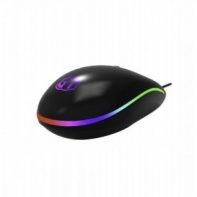 купить Мышь, Delux, GTM-630OUB, Игровая, Оптическая, 1000-4000dpi, Позолоченный кабель в тканевой оплётке, 6 функциональных клавиш, Частота сканирования до 1000Hz, Подсветка,  Длина кабеля 1,6 метра, Размер: 160*65*220 мм, Чёрный в Алматы фото 2