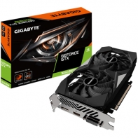 купить Видеокарта, Gigabyte, GTX1650 SUPER WINDFORCE OC 4G (GV-N165SWF2OC-4GD) 4719331306342, GDDR5, 128bit, HDMI, DP, Windforce 2X Fan, Цветная коробка в Алматы фото 1