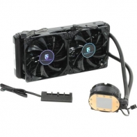 купить Водяное охлаждение, Deepcool, MAELSTROM 240T DP-GS-H12RL-MS240T, 2*120мм вентилятора, Воздушный поток 167.28CFM, Чёрный в Алматы фото 2