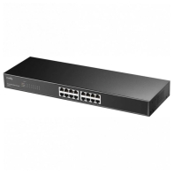 купить Коммутатор гигабитный 16-портовый CUDY GS1016 <10/100/1000 Mbps, Металлический корпус> в Алматы фото 3