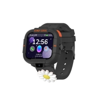 купить Детские смарт-часы Elari KidPhone Masha and the Bear, IPS дисплей 1.7 дюйма, водонепроницаемые, Черный в Алматы фото 1