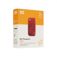 купить Внешний SSD 2000Gb Western Digital My Passport 2.5" USB 3.2 Цвет: Красный WDBAGF0020BRD-WESN в Алматы фото 3