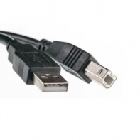 купить Кабель PowerPlant USB 2.0 AM &ndash; BM, 5м, One ferrite в Алматы фото 1