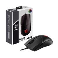 купить Мышь MSI Clutch GM41 LIGHTWEIGHT V2 Black GAMING Mouse RGB USB2.0 кабель 2м Вес 65г Черный в Алматы фото 3