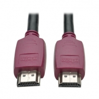купить Кабель TrippLite/Premium High-Speed HDMI Cable with Ethernet and Gripping Connectors, HDMI 2.0, UHD 4K @ 60 Hz (M/M), 3 ft. в Алматы фото 1