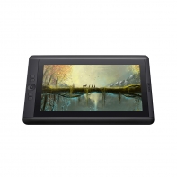 купить Графический планшет, Wacom, Cintiq 13HD RU/PL/EN (DTK-1300), Разрешение 5080 линий на дюйм, Размер рабочей области 293,8*165,2 мм, USB, HDMI, Размер 375*248*14 мм, Чёрный в Алматы фото 1