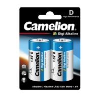 Купить Батарейка CAMELION Digi Alkaline LR20-BP2DG 2 шт. в блистере Алматы