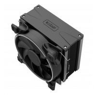 купить PCcooler GI-X6R, красный, 4-пин, 115X/775/AM4-FM2, 26.5дБ, 1000-1800 об/мин, Al+тепл.трубки, 160W в Алматы фото 2