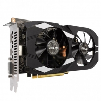 купить Видеокарта ASUS DUAL-GTX1650-4GD6-P, 4Gb/128bit GDDR6, DVI-D, HDMI, DP, HDCP, BOX в Алматы фото 1