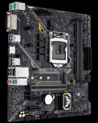 купить Сист. плата ASUS TUF H310M-PLUS GAMING R2.0, H310, 1151, 2xDIMM DDR4, PCI-E x16, 2xPCIx1, 4xSATA, DVI D, HDMI, mATX в Алматы фото 3