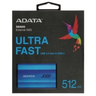 купить Внешний SSD диск ADATA 512GB ASE800 Синий в Алматы фото 4