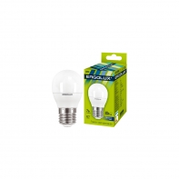 купить Эл. лампа светодиодная, Ergolux, LED-G45-7W-E27-6K, Шар, Мощность 7Вт, Тип колбы G45, Цвет. температура 6500К, Цоколь E27, Дневной в Алматы
