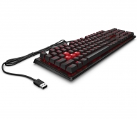 купить Клавиатура игровая HP OMEN Encoder 6YW75AA, USB, коричневая в Алматы фото 2