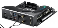 купить Сист. плата ASUS ROG STRIX Z490-I GAMING, Z490, 1200, 2xDIMM DDR4, PCI-E x16, 4xSATA, DP, HDMI, ITX, BOX в Алматы фото 3