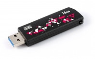 купить USB-ФЛЕШ-НАКОПИТЕЛЬ 16Gb GOODRAM UCL3 USB 3.0 UCL3-0160K0R11 BLACK в Алматы фото 2