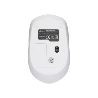 купить Мышь Oklick 565MW glossy белый оптическая (1600dpi) беспроводная USB для ноутбука (4but) в Алматы фото 2
