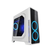 Купить Корпус Gamemax G561 White 2*3,5 4*2,5 7слотов VGA360мм CPU160мм Сталь 0,6мм, ATX, 3хFAN12CM ATX Белый (Gamemax G561 White) Алматы