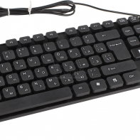 купить Клавиатура проводная Defender Element HB-190 USB RU, черный в Алматы фото 1