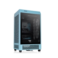Купить Корпус Thermaltake The Tower 200, Mini Tower, m-ITX, Turquoise, 2x3.5*/2x2.5*, 2xUSB3.0, USB-C  CA-1X9-00SBWN-00 в Алматы