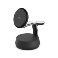 Купить BELKIN 25w QI2 3-IN-1 Wireless Charging Stand, Black Алматы