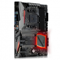 купить Материнская плата с RGB подсветкой ASRock X470 GAMING K4, Socket AM4, X470, 4xDDR4 (3466+ OC), 6xSATA3 RAID,1xUltraM.2, 1xM.2, 1xHDMI, 4xPCI-E2.0x1, 2xPCI-E3.0x16 Supports NVIDIA® Quad SLI™, AMD Quad CrossFireX™, 7xUSB3.1 + 1xРазъём Fatal1ty разъём д в Алматы фото 3