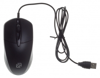 купить Мышь Oklick 275M черный оптическая (1000dpi) USB (2but) в Алматы фото 2