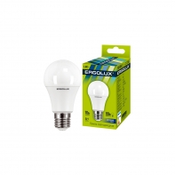 купить Эл. лампа светодиодная, Ergolux, LED-A60-10W-E27-6K, Мощность 10Вт, Тип колбы A60, Цвет. температура 6500К, Цоколь E27, Дневной в Алматы