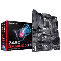 купить Материнская плата GIGABYTE Z490 GAMING X, LGA1200, Z490, 2xPCI-E, HDMI, GbLAN, 6SATA, 4DDR4, ATX в Алматы фото 1