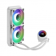 купить Кулер с водяным охлаждением Aerocool Mirage L240 WH в Алматы фото 2