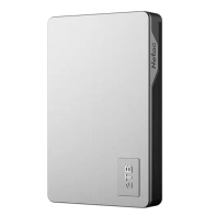 купить Внешний жесткий диск 2Tb, Netac K338, USB 3.0, Silver+Grey, Aluminium Alloy, Plastic Housing в Алматы фото 2