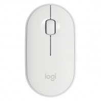 купить Мышь Logitech беспроводная Pebble M350 Off-White в Алматы фото 2