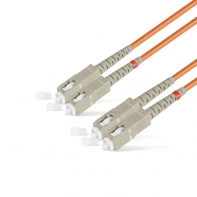 купить Патч Корд Оптоволоконный,, SC/UPC-SC/UPC MM OM1 62.5/125 Duplex 3.0мм, 3 м, Оранжевый, Пол. Пакет в Алматы фото 1
