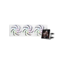 Купить Водяное охлаждение для CPU PCCooler DT360 ARGB Display WH 115X/1200/1700/1851/AM4/AM5 Белый Алматы