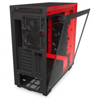 купить Корпус NZXT H710i CA-H710i-BR Mid Tower Black/Red Chassis with Smart Device 2, 3x120, 1x140mm Aer F Case Fans, 2x LED Strips and Vertical GPU Mount в Алматы фото 3