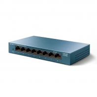 купить Коммутатор GbE  8-портовый Tp-Link TL-LS108G LiteWave <8-Port 100/1000Mbps, Green Technology, 802.3X Flow Control, 802.1P/DSCP QoS, IGMP Snooping, настольный, металический корпус> в Алматы фото 2