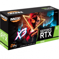 купить Видеокарта 24GB RTX3090 GDDR6X 384-Bit Inno3D X3 (32-818 N30903-246X-1880VA44) в Алматы фото 3