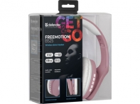 купить Наушники-гарнитура беспроводные Defender FreeMotion B525 белый+розовый, BT в Алматы фото 2