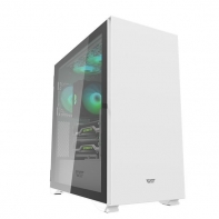 купить Корпус ПК без БП DarkFlash DLX22 White <EATX, 2x3.5, 1xUSB 3.0, 1xUSB2.0, 1xType C, Audio, 448*233*493mm> в Алматы фото 1