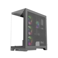 купить Корпус 1Stplayer Mi8-BK, midi Tower, E-ATX, m-ITX, Black, 1x3.5*/2x2.5*, Type-C, USB3.0, RGB в Алматы фото 3