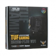 купить Материнская плата ASUS TUF GAMING A520M-PLUS WIFI AM4 4xDDR4 4xSATA3 RAID M.2 D-Sub HDMI DP mATX в Алматы фото 4