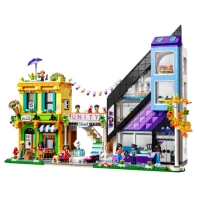 купить Конструктор LEGO Friends Цветочные и дизайнерские магазины в центре города 41732 в Алматы фото 1
