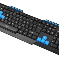 купить Клавиатура Oklick 750G FROST WAR черный/черный USB Multimedia for gamer в Алматы фото 1