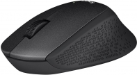 купить Мышь беспроводная Logitech M330 Silent Plus Black (черная, оптическая, 1000dpi, 2.4 GHz/USB-ресивер, бесшумная, под правую руку) в Алматы фото 2