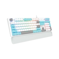 купить Клавиатура игровая Bloody S515R Icy White <USB, механическая, 1,8м> в Алматы фото 2