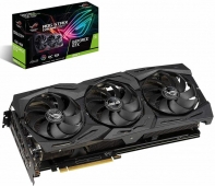 купить Видеокарта ASUS GeForce GTX1660Ti 6GB GDDR6 19bit 2xHDMI 2xDP HDCP, Поддержка 4 мониторов, Рекомендуемый БП 450W, AURA RGB, Support ROG-STRIX-GTX1660TI-O6G-GAMING в Алматы фото 1